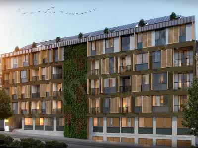 Fertiggestellt Immobilienprojekt In  Türkei, Istanbul, Sisli, Ferikoy Str. , 80 m2