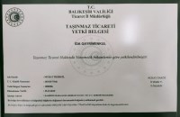 TAŞINMAZ TİCARETİ YETKİ BELGESİ