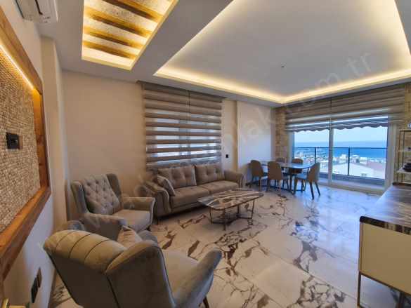 Kuşadası Ege Mahallesinde Satılık Daire Panoramik Manzaralı A Plus 3+1 …