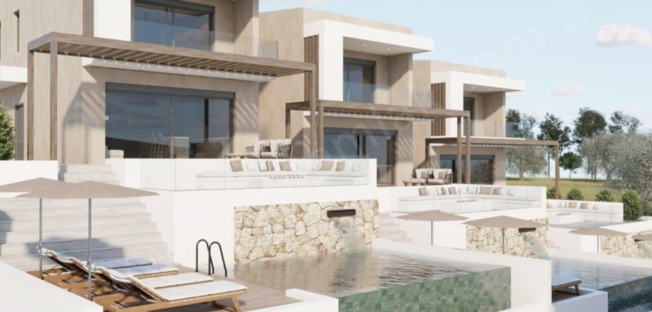 Polychrono Kassandra Satılık Villa |  5+1 Oda | 200M2 650.000€ | Villa | Klima | 4 Banyo | 5 Yatak Odası Resim-2