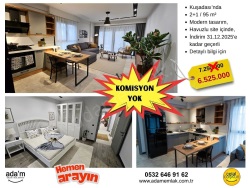 Kuşadası İkiçeşmelik Mah. Satılık Daire 2+1 95 M2 | 2. Kat | Yerden Isıtma | 2 Banyo | 2 Yatak Odası