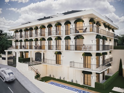 Kuşadası Kadınlardenizinde Plaja Yakın Şahane 1+1 2+1 Daireler Yeni Konut Projeleri Kadınlar Denizi Mah