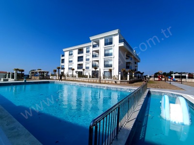 Kuşadasında Satılık Daire Benzersiz Deniz Manzaralı Lüks 3+1 Kadınlar Denizi Mah