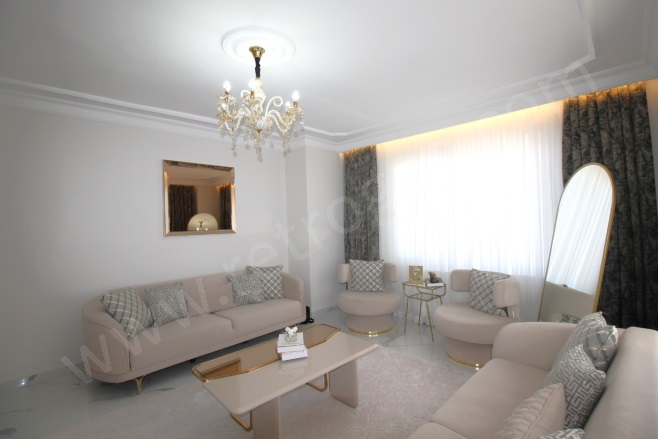 Davultepe Mah. Mezitli Satılık Daire |  3+1 Oda | 180M2 3.750.000Tl  Krediye Uygun  | 3. Kat | Doğalgaz(Kombi) | 2 Banyo | 3 Yatak Odası Resim-1