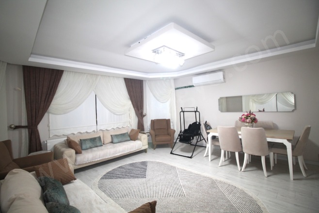 Akdeniz Mah. Mezitli Satılık Daire |  3+1 Oda | 140M2 4.200.000Tl  Krediye Uygun  | 7. Kat | Doğalgaz(Kombi) | 2 Banyo | 3 Yatak Odası Resim-1