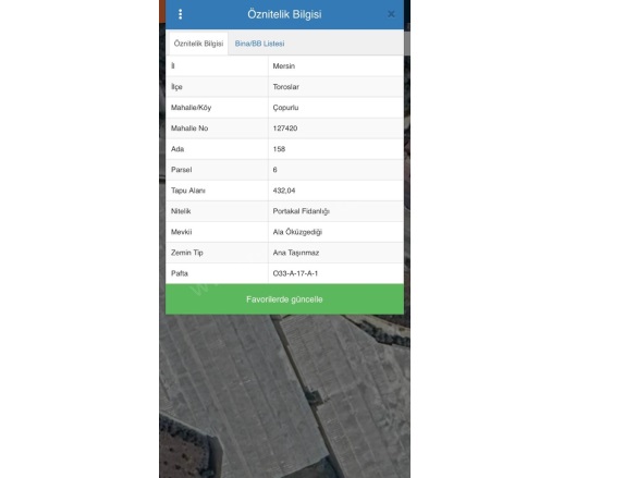 Çopurlu Mah. Toroslar Satılık Arsa |  432M2 2.900.000Tl İmarlı  Resim-2