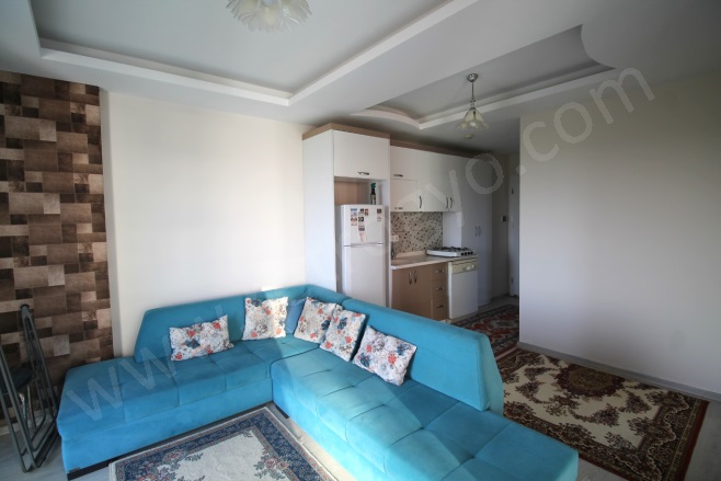 Çiftlikköy Mah. Yenişehir Kiralık Daire |  75M2 Bilgi Yok 18.500Tl Eşyalı  | 6. Kat | Klima | 1 Banyo | 1 Yatak Odası Resim-4
