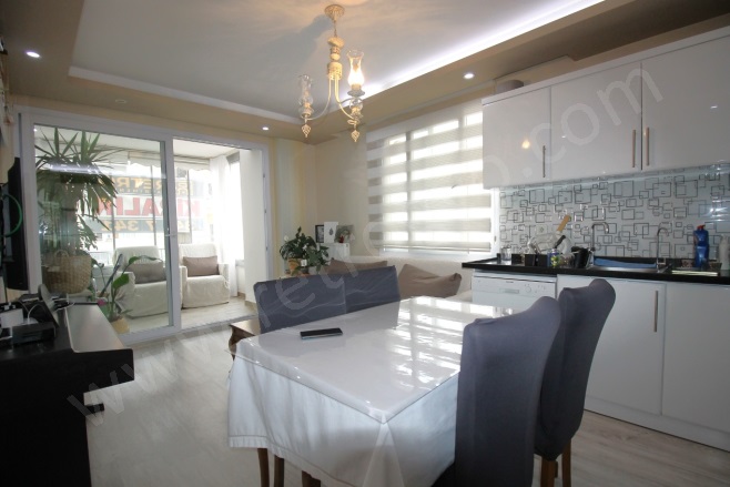 Atatürk Mah. Mezitli Kiralık Daire |  1+1 Oda | 65M2 Aylık 21.000Tl  Krediye Uygun  Eşyalı  | 2. Kat | Doğalgaz(Kombi) | 1 Banyo | 1 Yatak Odası Resim-4