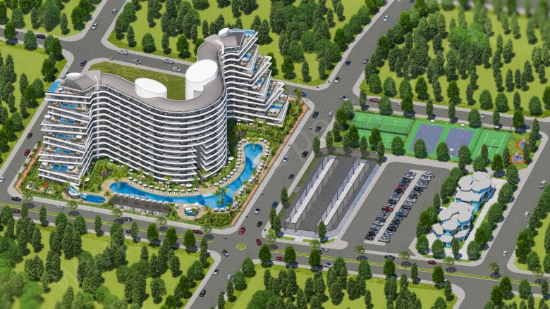 Altıntaş Mah. Aksu Proje Devam Eden | 1+1,2+1,3+1,4+190.000€ - 373.000€ Resim-3