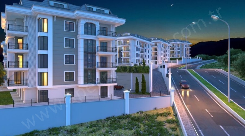 Oba Mah. Alanya Proje Devam Eden | 2+1,3+1,4+1,5+198.000€ - 185.000€ Resim-4