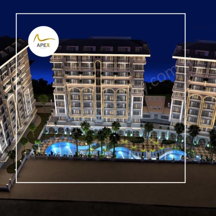 Saray Mah. Alanya Proje Devam Eden | 1+1,2+1,3+1142.000€ - 0€ Resim-3