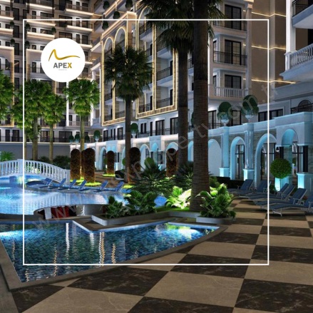 Saray Mah. Alanya Proje Devam Eden | 1+1,2+1,3+1142.000€ - 0€ Resim-4