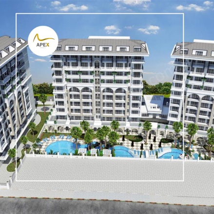 Saray Mah. Alanya Proje Devam Eden | 1+1,2+1,3+1142.000€ - 0€ Resim-5