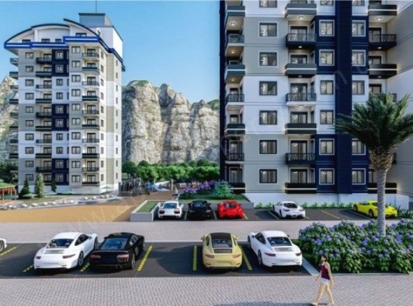 Avsallar Mah. Alanya Proje Devam Eden | 1+1,2+1,5+190.000€ - 225.000€ Resim-3