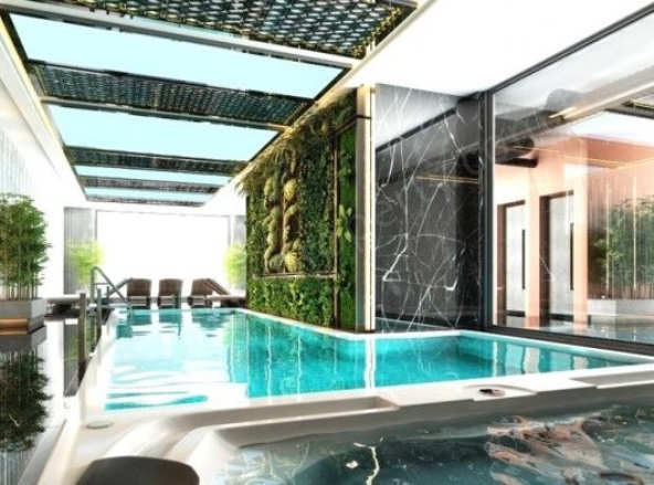 Avsallar Mah. Alanya Proje Devam Eden | 1+1,2+1,5+190.000€ - 225.000€ Resim-4