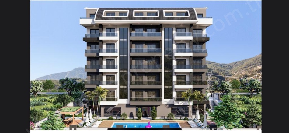 Avsallar Mah. Alanya Proje Devam Eden | 1+1,2+189.000€ - 139.000€ Resim-1