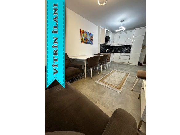 Saray Mah. Alanya Satılık Alanya |  2+1 Oda | 100M2 160.000€ Eşyalı  | 5. Kat | Klima | 2 Banyo | 2 Yatak Odası Resim-3