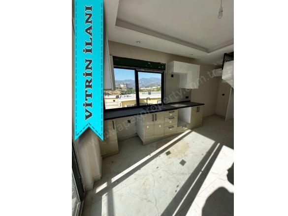 Oba Mah. Alanya Satılık Oba |  3+1 Oda | 110M2 115.000€ | 5. Kat | Klima | 2 Banyo | 3 Yatak Odası Resim-4
