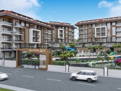 Alanya Kestel Mah. Satılık Kestel 1+1 49 M2 | 1. Kat | Klima | 1 Banyo | 1 Yatak Odası