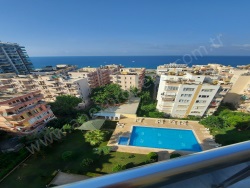 Alanya Mahmutlar Mah. Günlük Kiralık Gunluk -Haftalık Kıralık 2+1 130 M2 | 9. Kat | Klima | 2 Banyo | 2 Yatak Odası