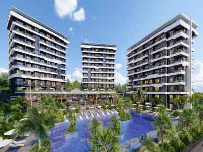 Ongoing Real Estate Projects in  Turkey, Antalya, Alanya, Okurcalar neighborhood 