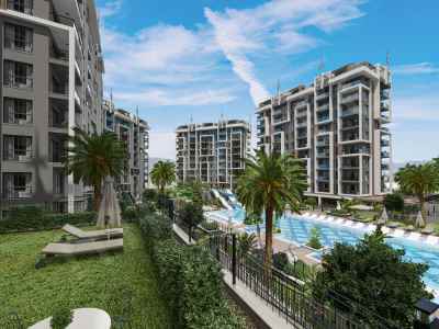 Ongoing Real Estate Projects in  Turkey, Antalya, Alanya, Avsallar neighborhood 