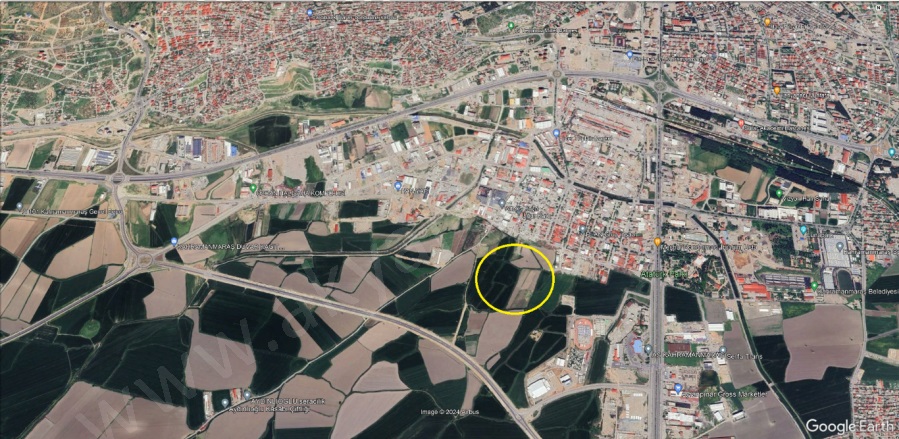 Malik Ejder Mah. Onikişubat Satılık Arsa |  6800M2 0Tl İmarlı  Resim-2