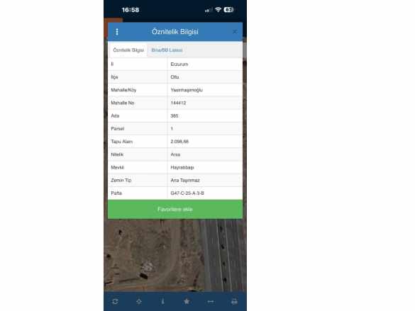 Yasinhaşimoğlu Mah Çevre Yoluna Cephe Satılık Arsa Dubleks Ları Oltu Yasin Haşimoğlu