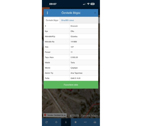 Güzelsu Mah. Oltu Satılık Tarla | 0Tl Resim-2