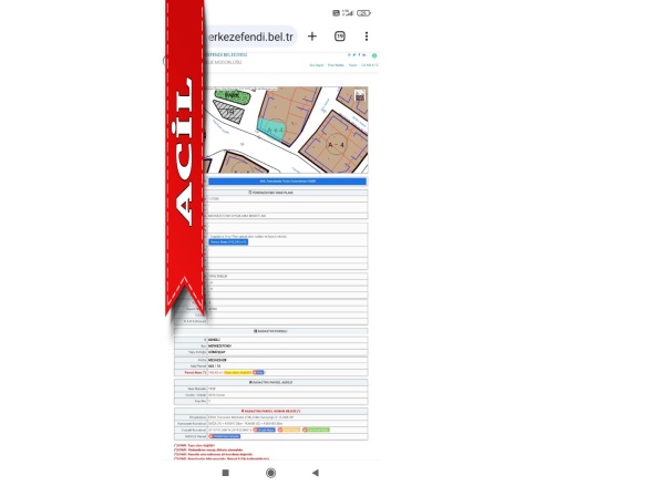 Gümüşçay Mah. Denizli Acil Satılık Arsa |  192M2 3.500.000Tl İmarlı  Resim-5