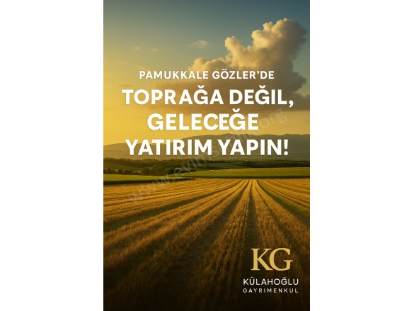 Gözler Mah. Pamukkale Satılık Tarla |  90385M2 12.600.000Tl Resim-4