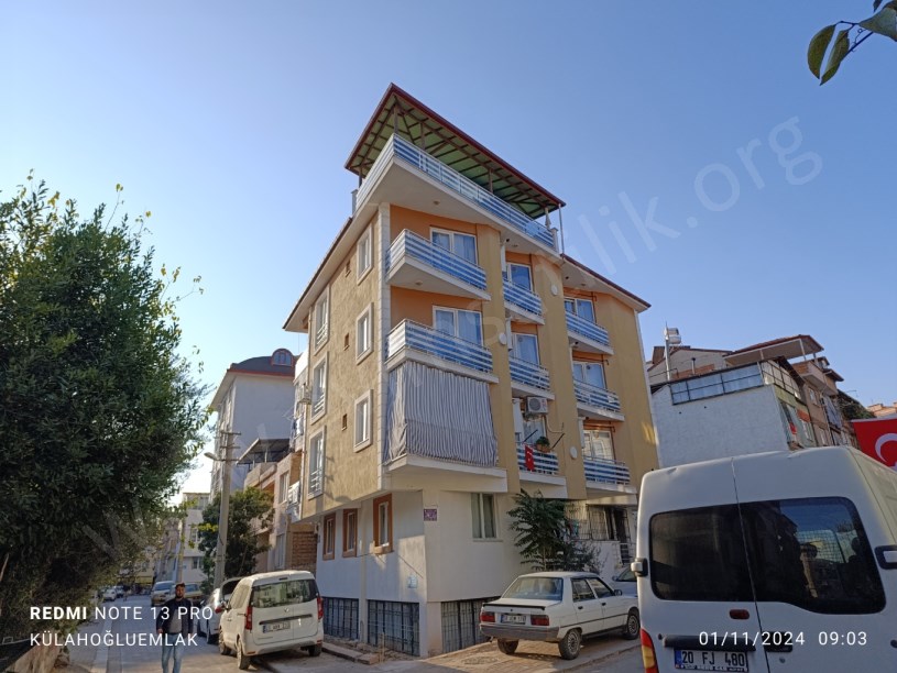KÜLAHOĞLU GAYRİMENKULDEN DENİZLİ SIRAKAPILAR SATILIK ÇİFT APART TEK TAPU KUPON