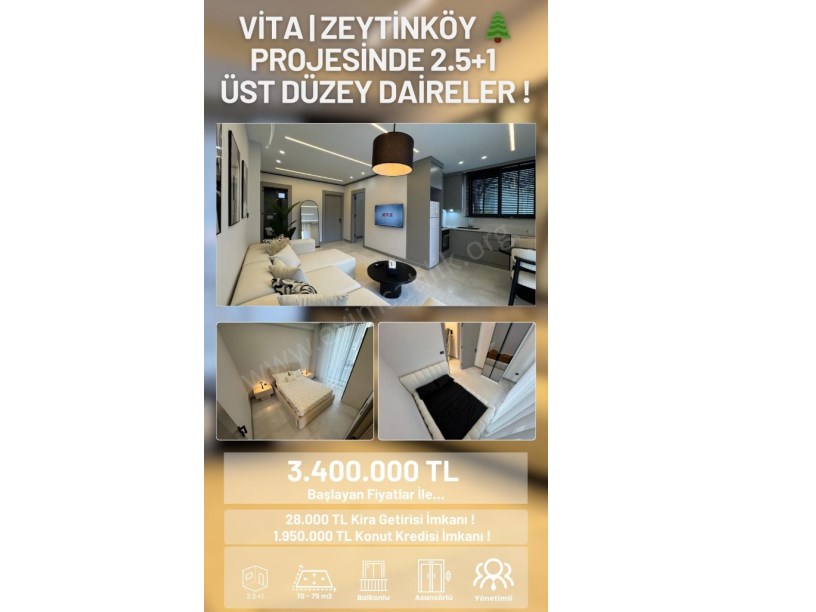 KÜLAHOĞLU GAYRİMENKULDEN SATILIK ULTRA LÜKS SIFIR BİNA EŞYALI DETAYLAR AÇIKLAMADA 