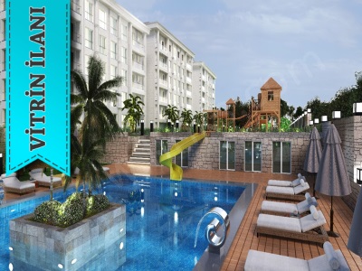 Kuşadasında Prestijli Sitede Ultra Lüx Ler 1+1 Satılık Daire Ege Mah