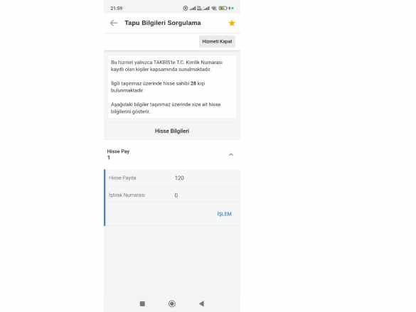 Ankara Çubuk Tahtayazı Da 25 M2 Hisseli Tapulu Satılık Tarla Mah