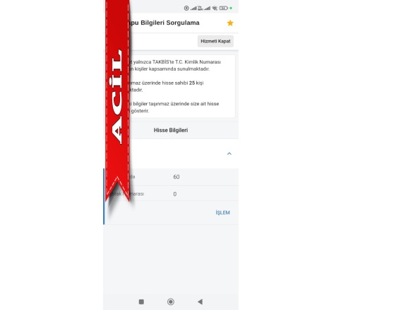 Gicik Mah. Altındağ Acil Satılık Bağ |  46M2 68.162Tl Resim-3