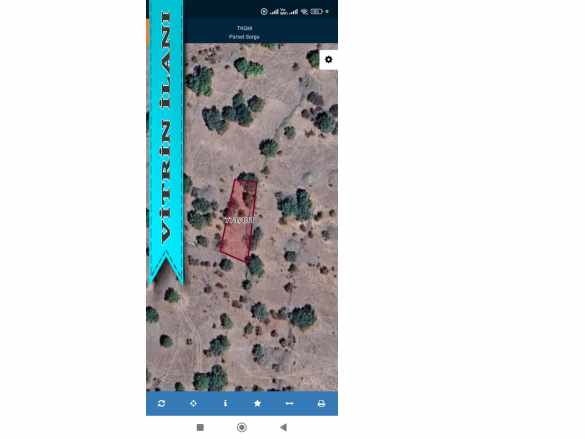 Ankara Güdül Çağa Da 437 M2 Tek Tapulu Satılık Bağ Mah