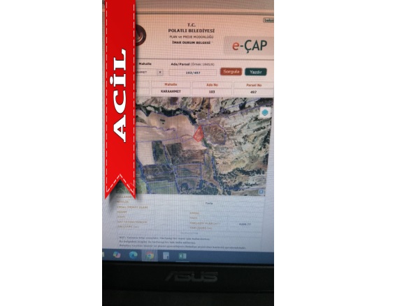 Karaahmet Mah. Polatlı Acil Satılık Tarla |  4200M2 478.333Tl Resim-5