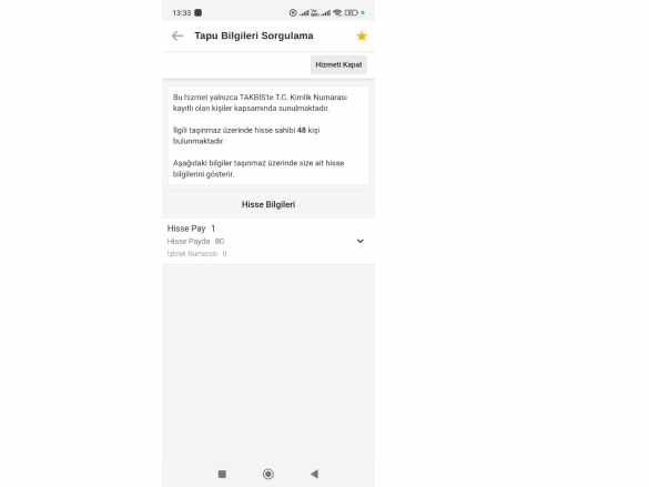 Ankara Çubuk Yukarı Çavundur Da 94 M2 Hisseli Tapulu Satılık Tarla Mah