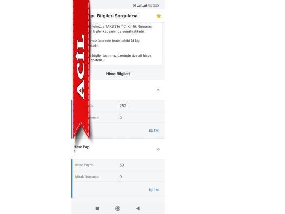 Bacı Mah. Sincan Acil Satılık Tarla |  177M2 141.648Tl Resim-5