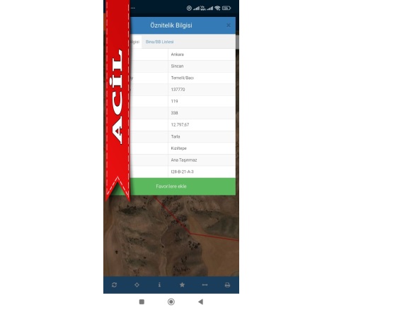 Bacı Mah. Sincan Acil Satılık Tarla |  214M2 126.840Tl Resim-2