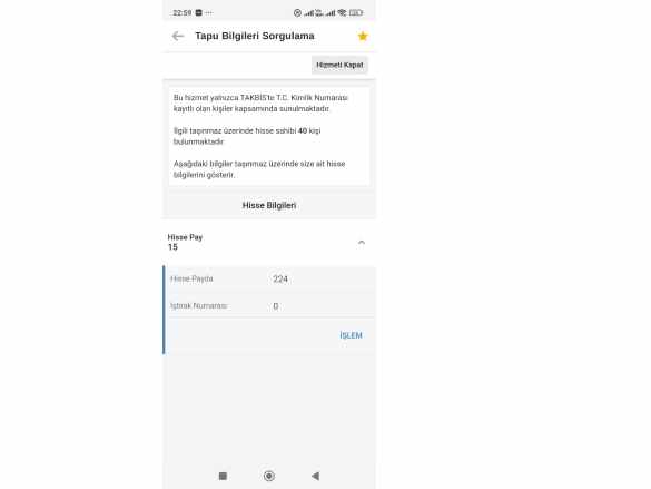 Ankara Sincan Temelli Bacı Da 106 M2 Hisseli Tapulu Bahçe Satılık Tarla Mah