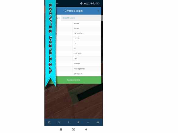 Ankara Sincan Temelli Bacı Da 143 M2 Hisseli Tapulu Satılık Tarla Mah