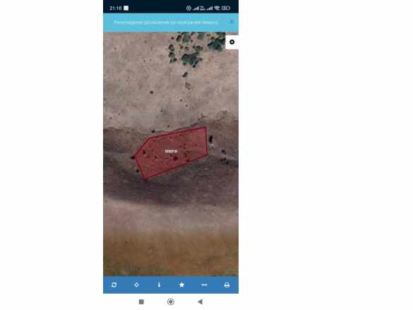 Ankara Polatlı Hacıtuğrul Da 98 M2 Hisseli Tapulu Satılık Tarla Mah