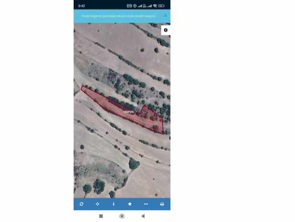 Ankara Çubuk Kavaklı Da 70 M2 Hisseli Tapulu Satılık Tarla Mah