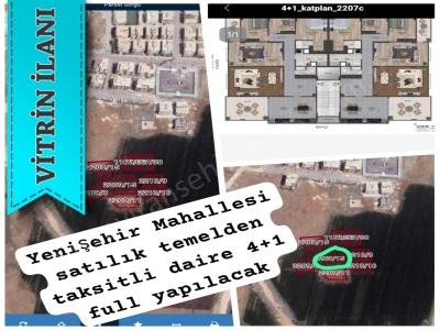 Yenişehir Mahallesi Temelden Satılık Daire Viranşehir Mah
