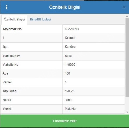 Balcı Mah. Kandıra Satılık Tarla |  590M2 820Tl Resim-2