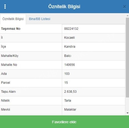 Balcı Mah. Kandıra Satılık Tarla |  2638M2 4.200.000Tl Resim-3