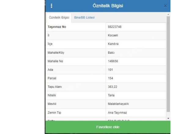 Balcı Mah. Kandıra Satılık Tarla |  384M2 540.000Tl Resim-2