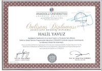 Anadolu Üniversitesi Emlak Yönetimi Diploması